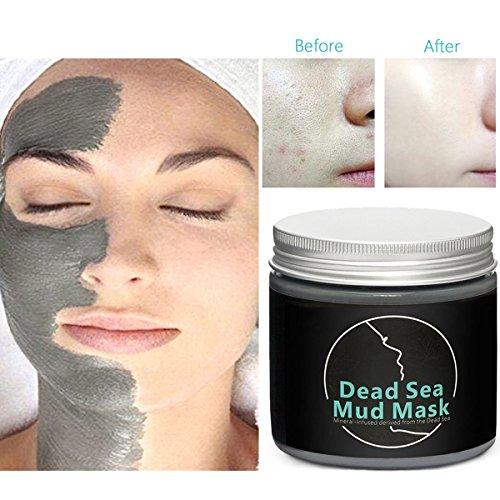 Arcillas Faciales 200g, iFanze Arcillas Puras, Mascarillas Hidratantes, Mascarilla Purificante e Exfoliante, Reduce Poros, Acne, Piel Muerta, Espinillas, Hidratar Piel, Producto Organico Mineral