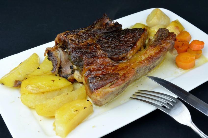 Arancel Moretón reservorio Churrasco de ternera asado con verduras | Cocina