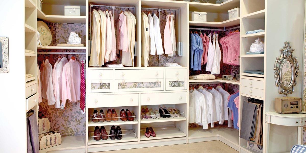 vestidor sin puertas