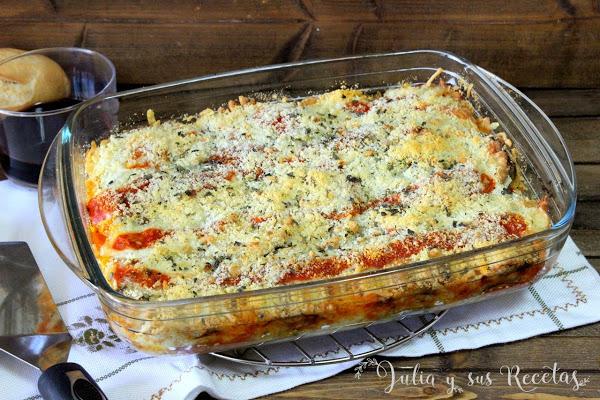 berenjenas rellenas de jamón serrano