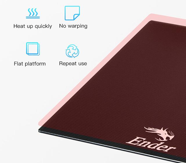 Creality Ender 6 - Cama caliente