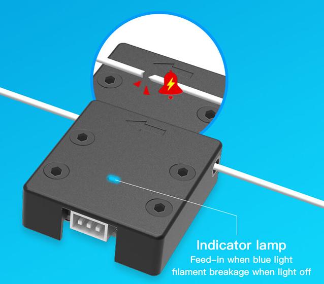 Creality Ender 6 - Sensor de filamento