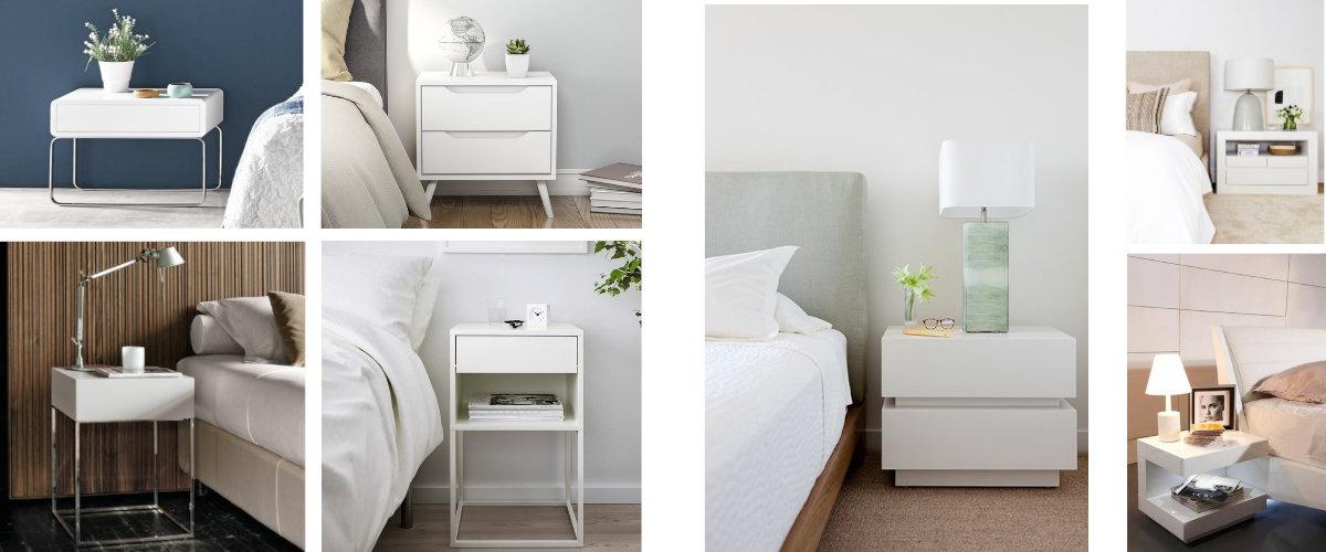 Mesitas de noche modernas