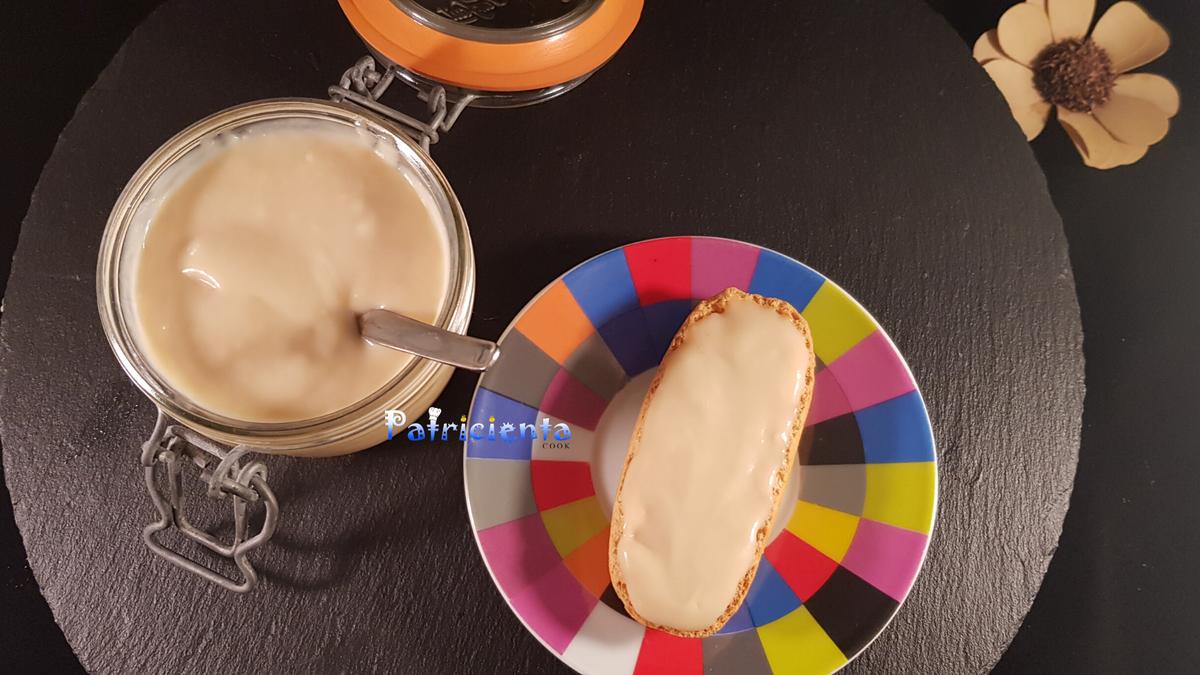 salsa o crema de toffe en panificadora