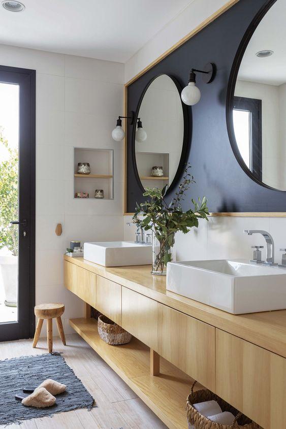 Diferentes formas de diseñar un espejo de baño | Decoración