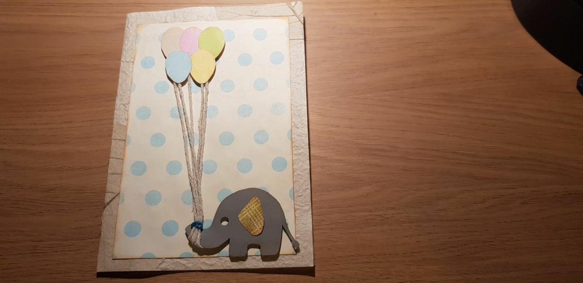 Tarjeta para embarazadas. Patrician art. Patricienta Cook.