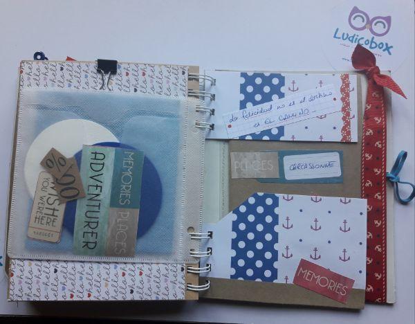 pagina interior Manualidad álbum marinero 7