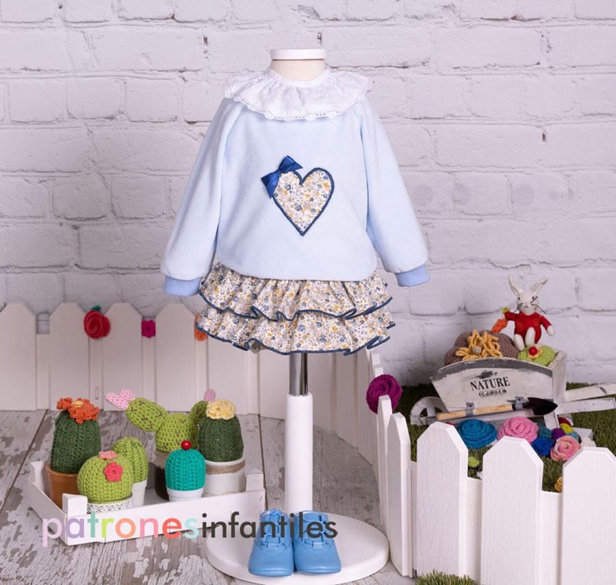 Conjunto de sudadera de niña