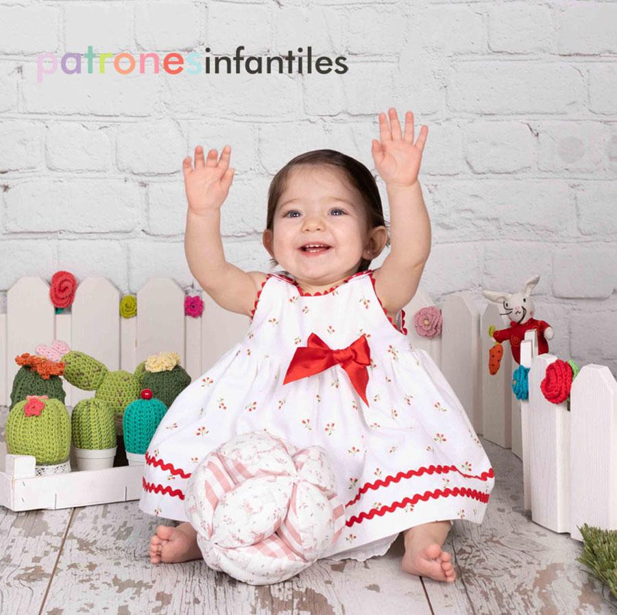 Vestido de pique blanco