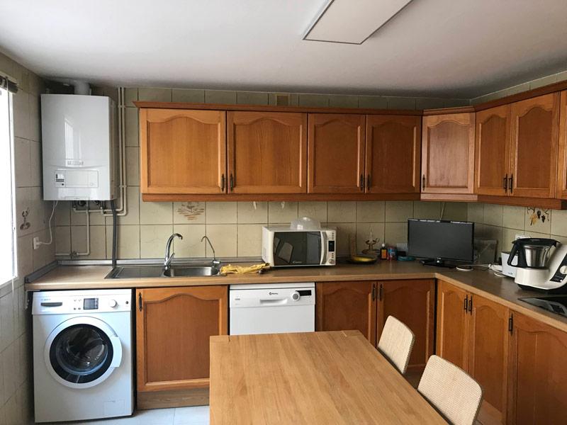 PINTAR MUEBLES de COCINA con PINTURA A LA TIZA – pintura de EXTERIORES