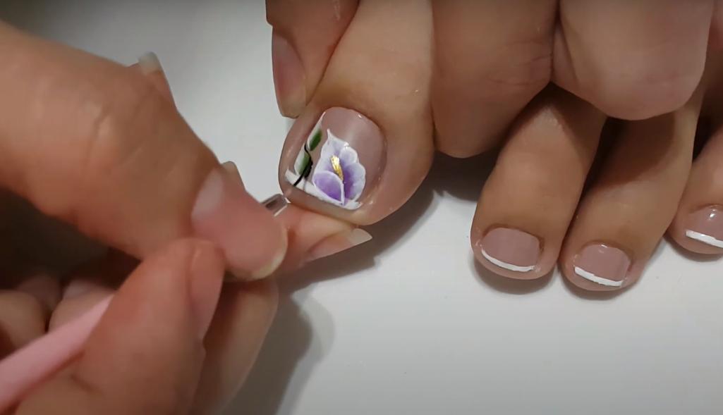  one stroke uñas gel