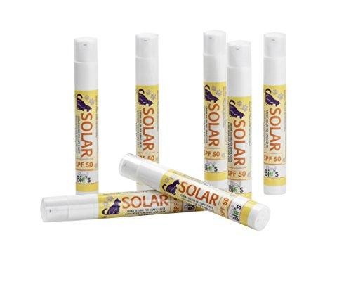 Mugue 28100 Solar Crema Solar para Perros y Gatos SPF 50, Talla única – Paquete de 4 Unidades