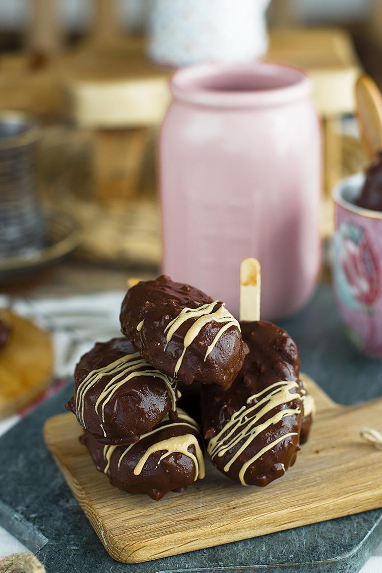 Magnum de Caramelo Salado y Almendras caramelizadas Saludables