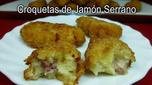 Croquetas de jamón serrano