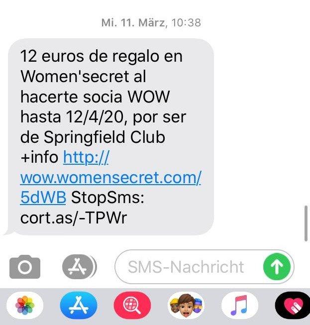 sms exclusivo