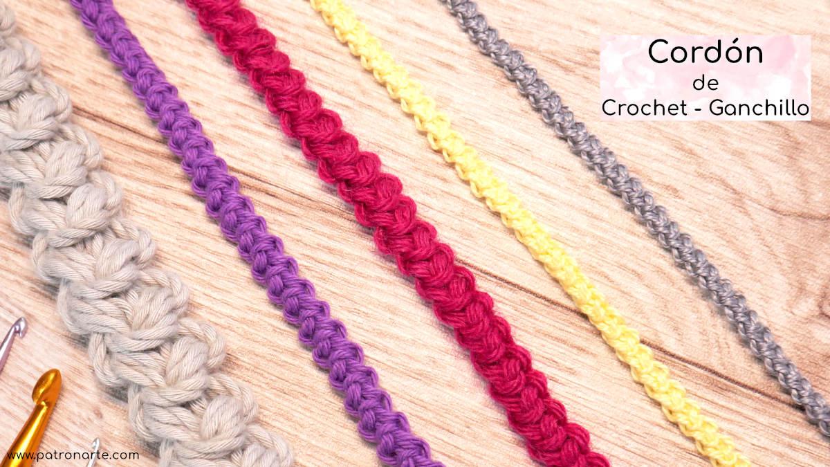 Cordón Rumano de Crochet - Ganchillo