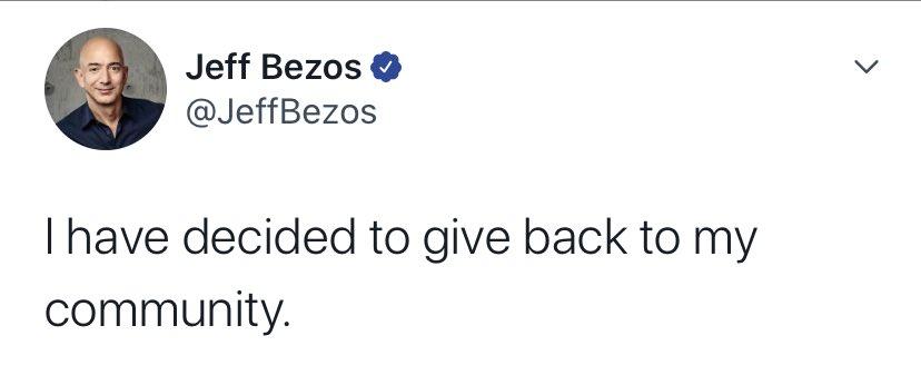 Uno de los ejemplos de Tweets de estafa en cuentas verificadas