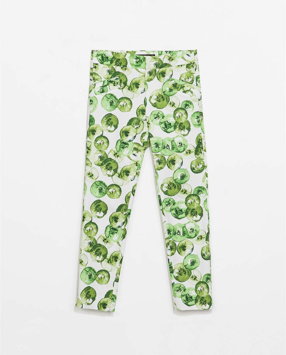7 pantalones estampados de frutas 2020 como lucir