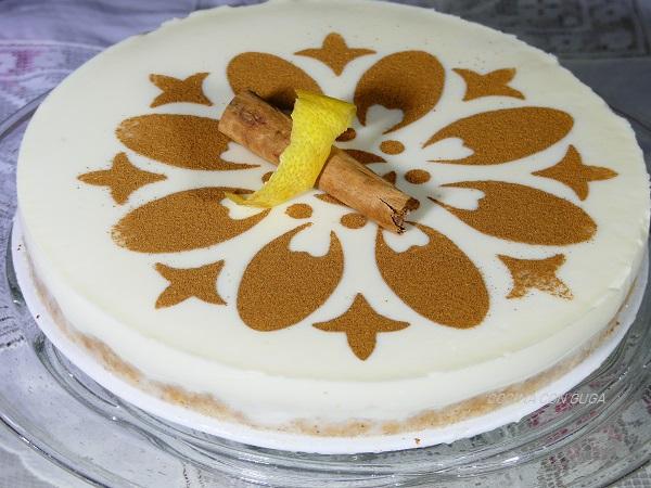 galletas de canela tarta