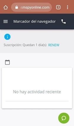 marcador del navegador