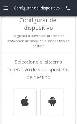 configurar dispositivo