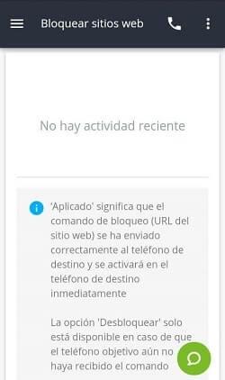 Bloquear sitios web