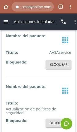 Bloquear aplicaciones