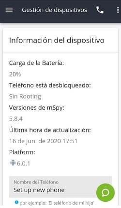gestión de dispositivos