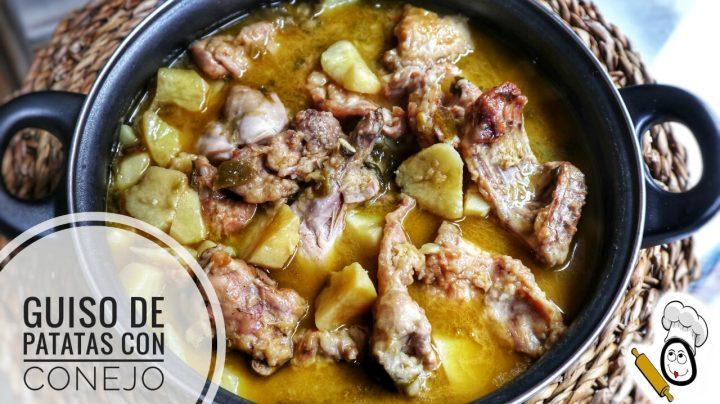 Conejo guisado con patatas en la Olla Gm