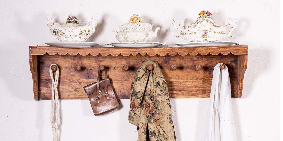 Perchero en madera