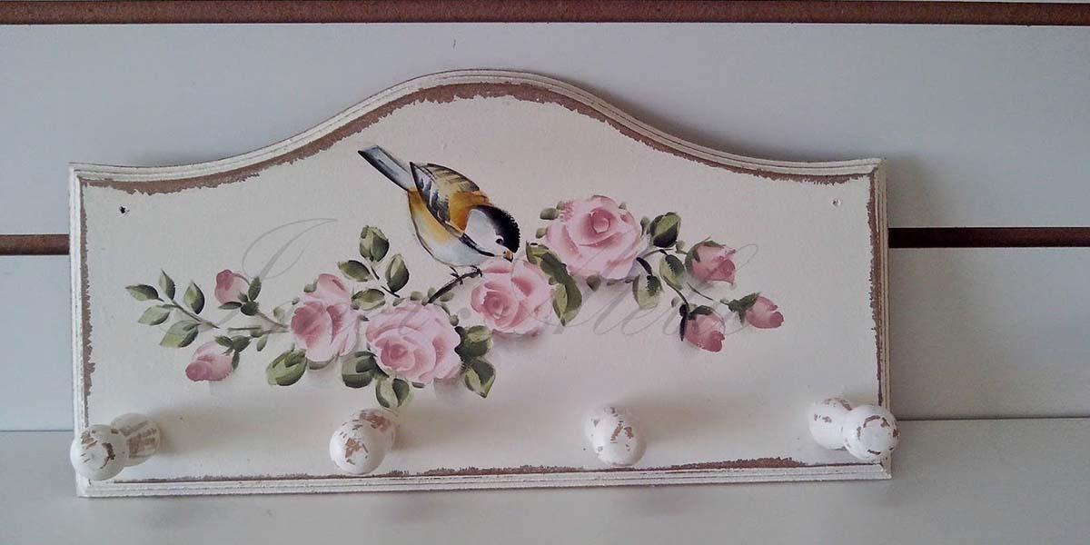 Perchero pintado