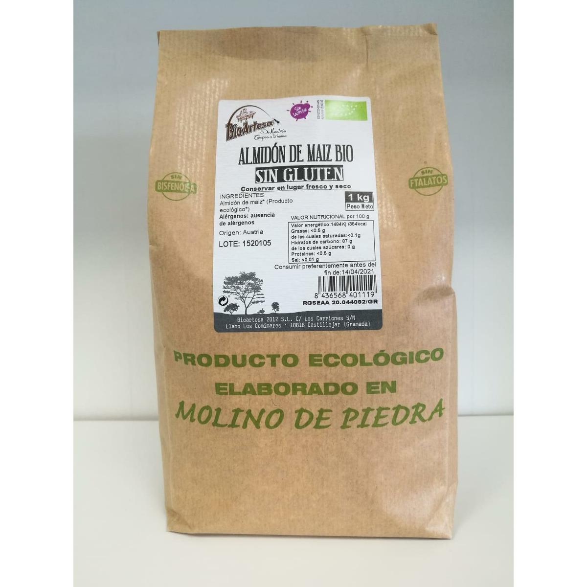 Almidn de Maz sin gluten Bioartesa 1Kg