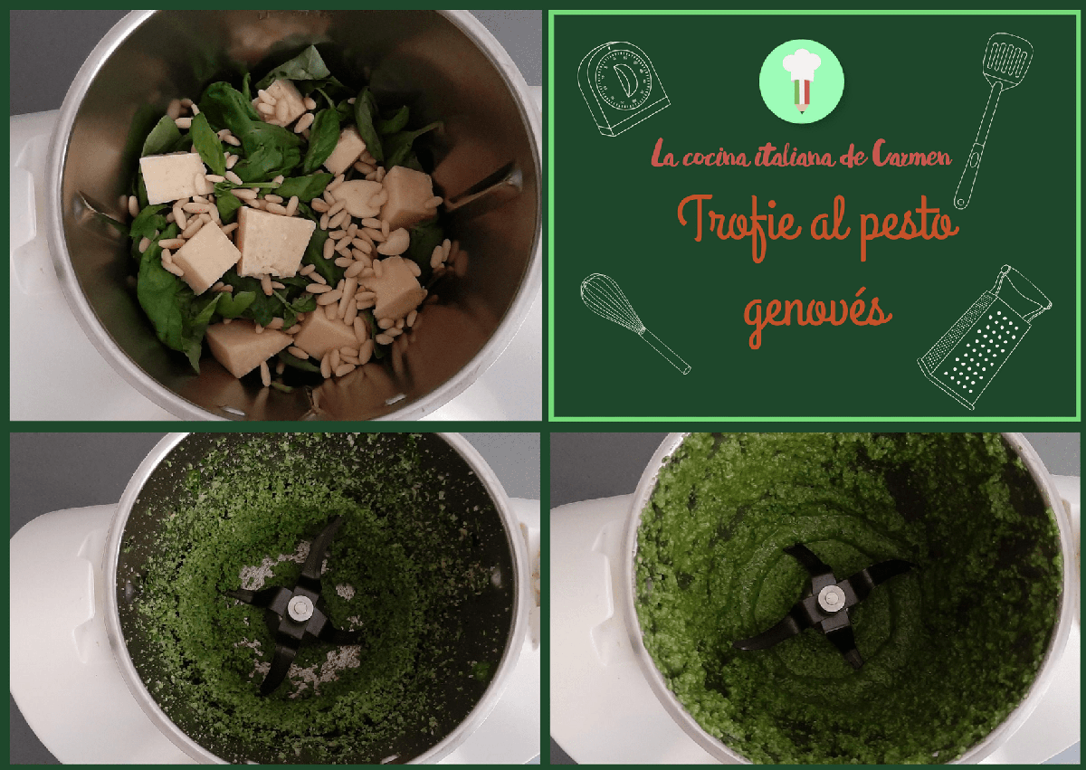 Trofie al pesto genovés