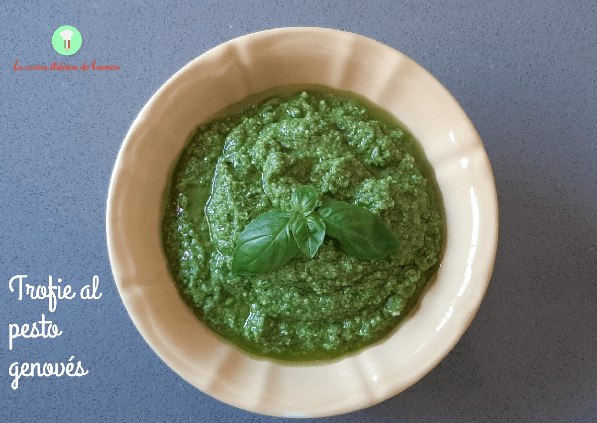 Trofie al pesto genovés