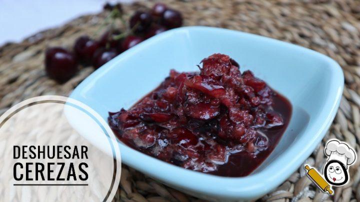 Deshuesar cerezas con Thermomix