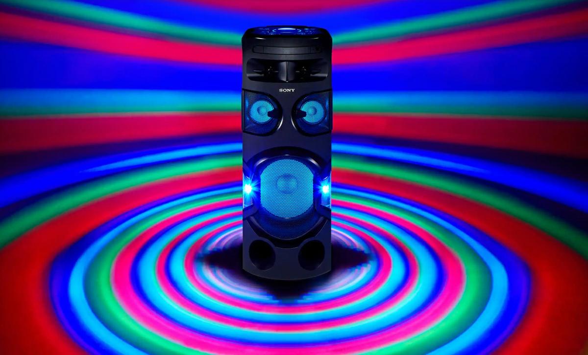 Sony MHC-V72D - Luces RGB