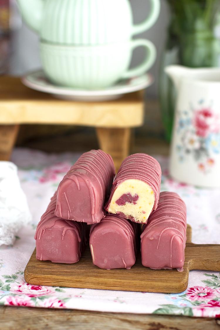 Barritas heladas de Pantera Rosa ricas y fáciles de hacer