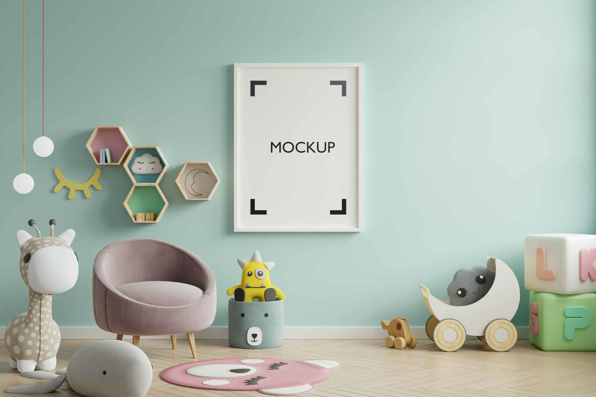 colores y elementos decorativos para la habitación infantil