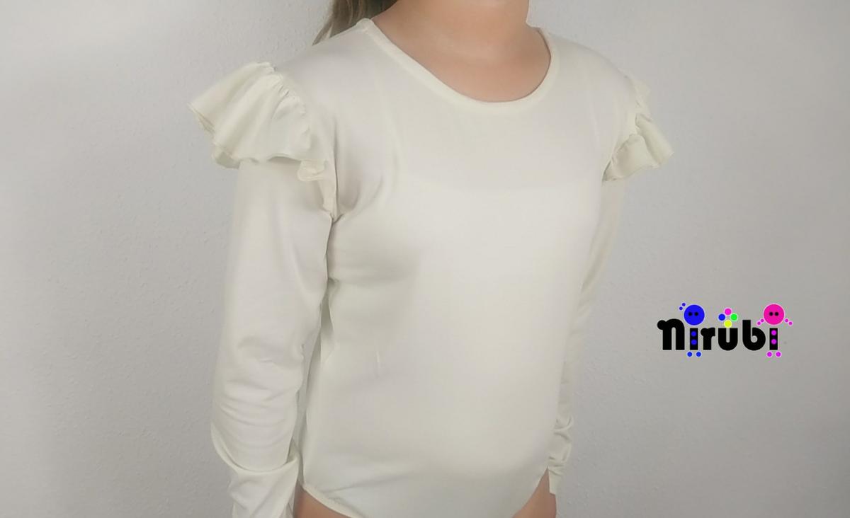 Body niña Modelo – Tallas 4-6-8-10-12 años – Patrones de costura PDF | Manualidades