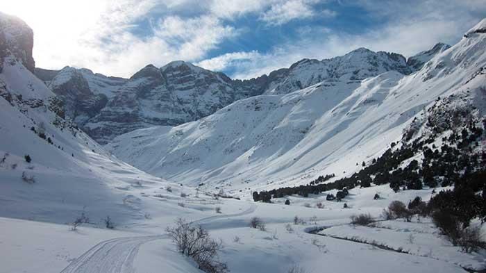 Los Pirineos españoles albergan un paisaje helado que puede dejar de existir