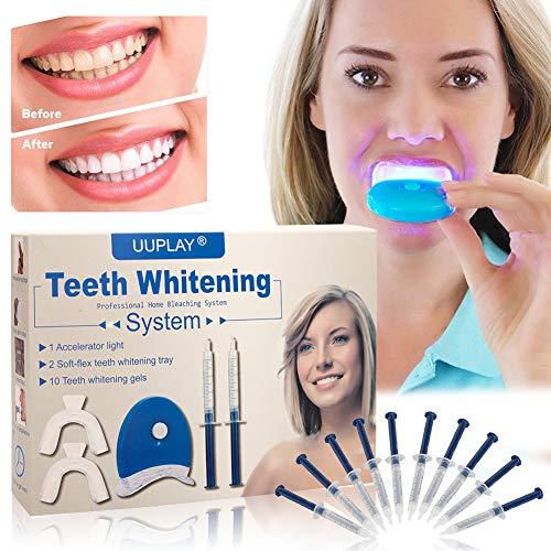 Kit de Blanqueamiento Dental,Gel Blanqueador de Dientes,Teeth Whitening Kit,Kit de Blanqueamiento de Dientes,Blanqueamiento Dientes,Para Manchas de Humo, Dientes Negros, Dientes Amarillos