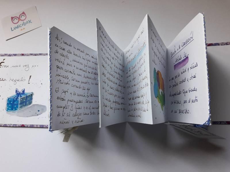 libro de artista con cuento 5