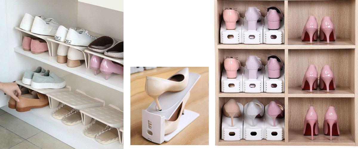 Cuñas organizadoras para zapatos