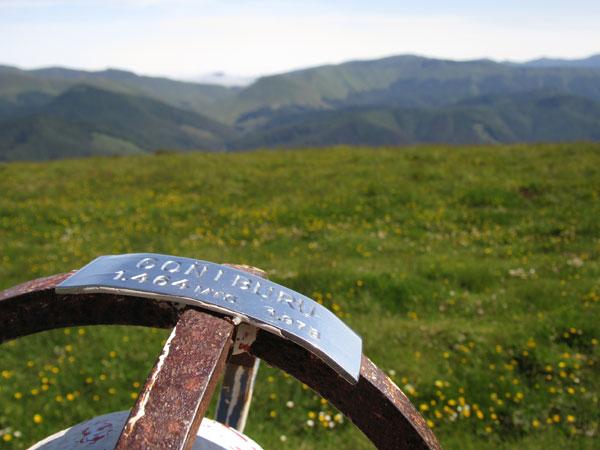 Cima de Goñiburu y a disfrutar del paisaje