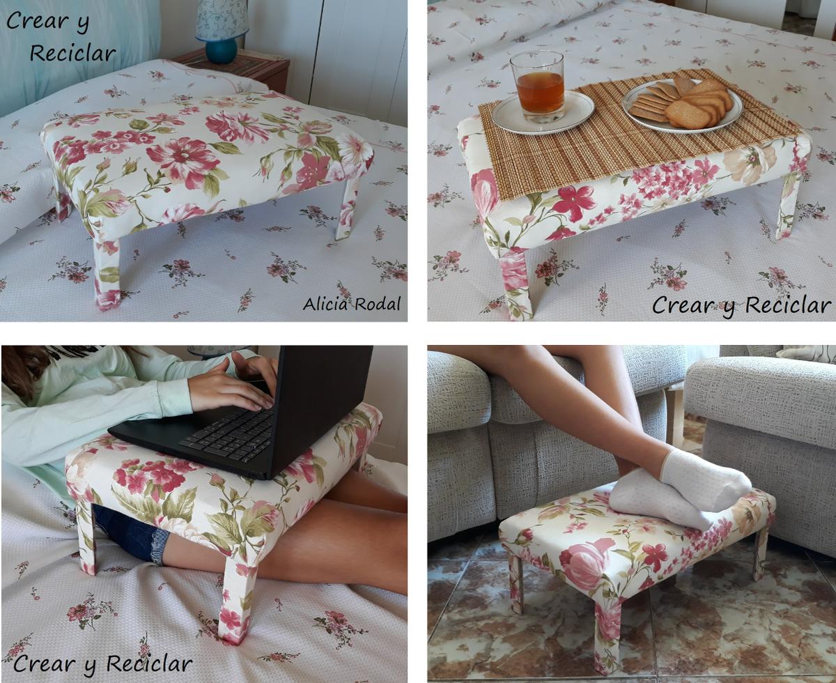 En este tutorial te muestro Cómo hacer una mesita auxiliar, multiusos, con una simple caja de madera o huacal DIY Reciclaje creativo Ideas creativas