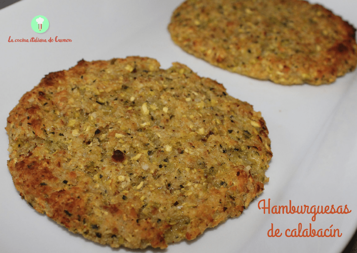 Hamburguesas de calabacín