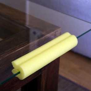 Churro de piscina para mesas. Vía DecoraIlumina.