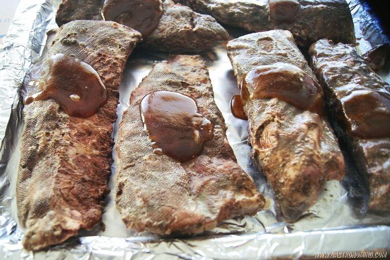 Costillas de cerdo char siu sous vide 4