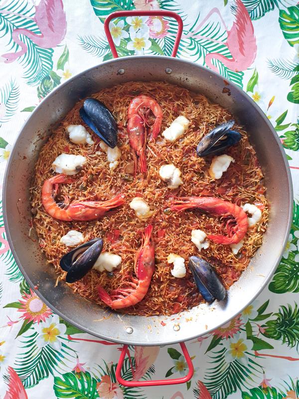 fideua de marisco