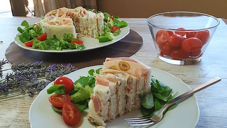 Sándwich en espiral